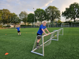 Laatste training seizoen 2023-2024 van 1e selectie S.K.N.W.K. (voetvolleytoernooitje) van donderdag 25 mei 2024 (295/314)